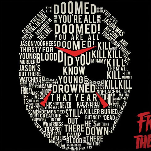 Warner Bros Friday the 13th Doomed Dell Latitude Skin