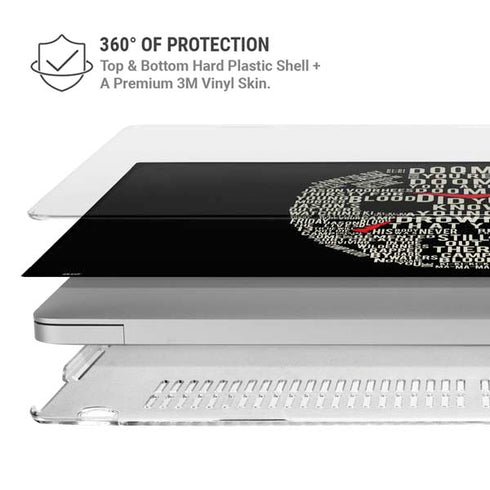 Warner Bros Friday the 13th Doomed MacBook Air 13in (2020) Case plus Skin