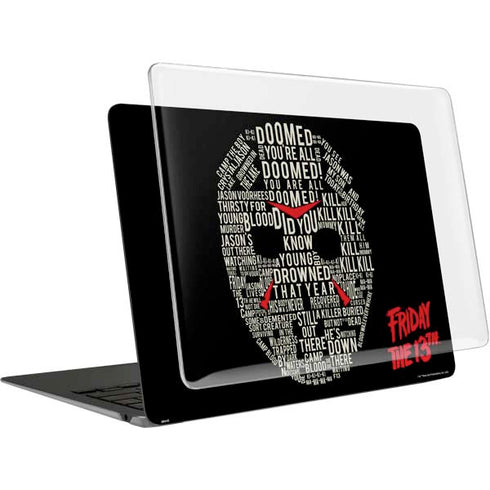 Warner Bros Friday the 13th Doomed MacBook Air 13in (2020) Case plus Skin