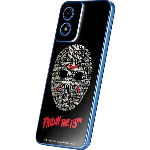 Warner Bros Friday the 13th Doomed Moto G Play 4G (2024) Skin