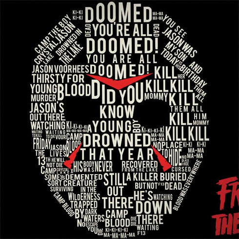 Warner Bros Friday the 13th Doomed PlayStation 4 Gold Wireless Headset Skin
