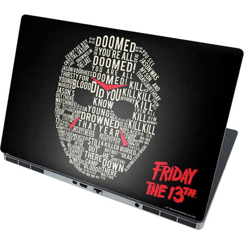 Warner Bros Friday the 13th Doomed Dell Precision Skin