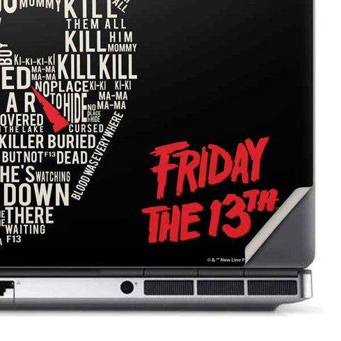 Warner Bros Friday the 13th Doomed Dell Precision Skin