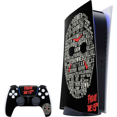 Warner Bros Friday the 13th Doomed PlayStation PS5 Skins