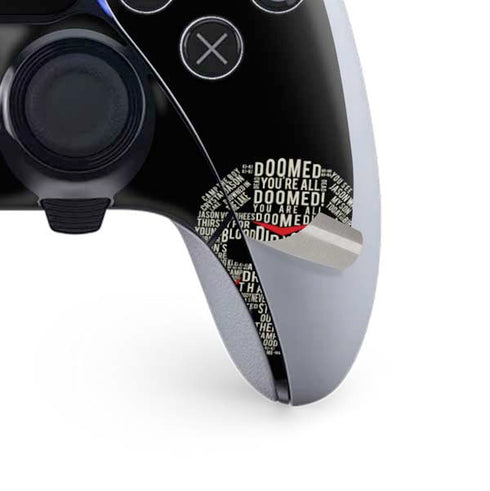 Warner Bros Friday the 13th Doomed PS5 DualSense Edge Pro Controller Skin