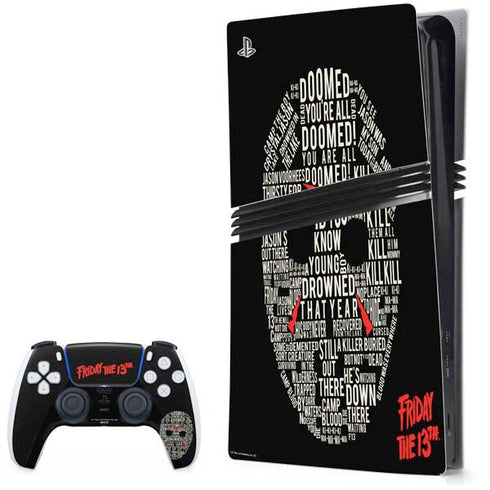Warner Bros Friday the 13th Doomed PS5 Pro Bundle Skin