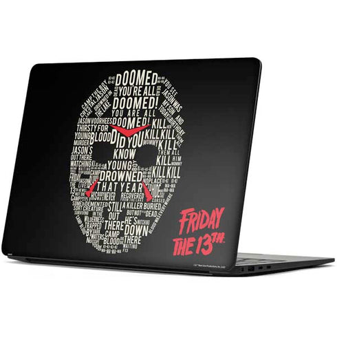 Warner Bros Friday the 13th Doomed Surface Laptop 7 15in Skin