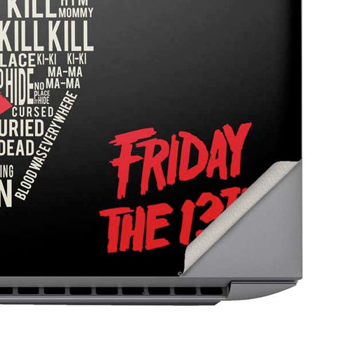 Warner Bros Friday the 13th Doomed HP ZBook Fury 16 G10 Skin