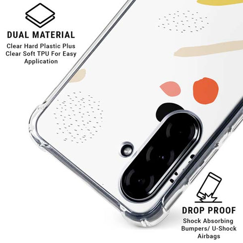 Dots and Dashes Galaxy A36 5G Clear Case