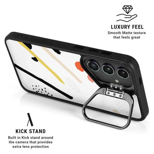 Dots and Dashes Galaxy S25 Kickstand Case