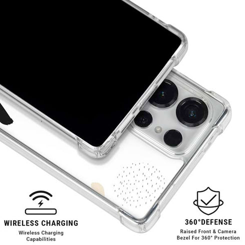 Dots and Dashes Galaxy S25 Ultra Clear Case