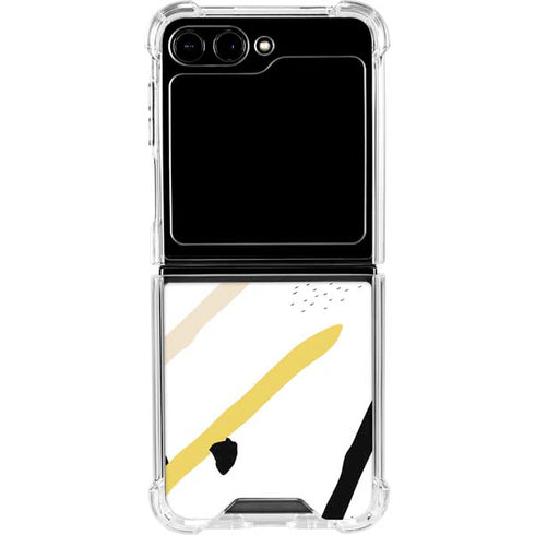 Dots and Dashes Galaxy Z Flip6 Clear Case