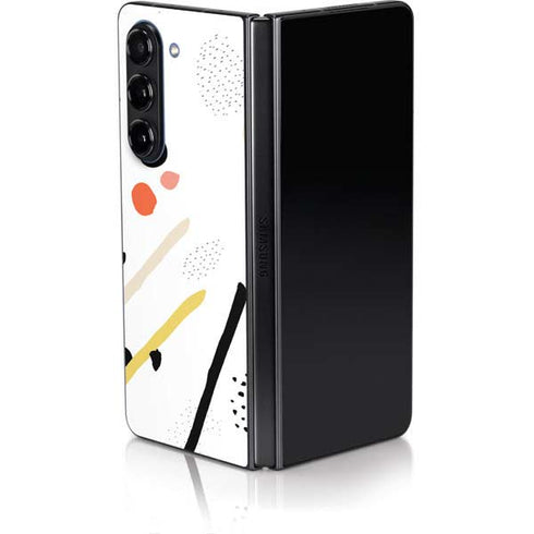 Dots and Dashes Galaxy Z Fold5 5G Skin