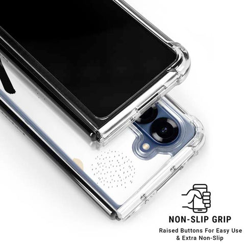 Dots and Dashes Galaxy Z Fold6 Clear Case