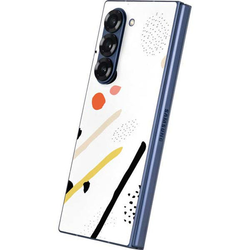 Dots and Dashes Galaxy Z Fold6 Skin