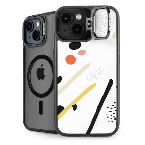 Dots and Dashes iPhone 14 Plus Kickstand Case