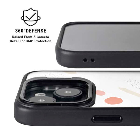 Dots and Dashes iPhone 15 Kickstand Case