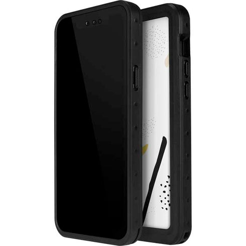 Dots and Dashes iPhone 15 Plus Waterproof Case