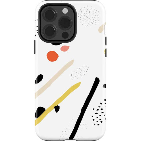 Dots and Dashes iPhone 15 Pro Impact Case