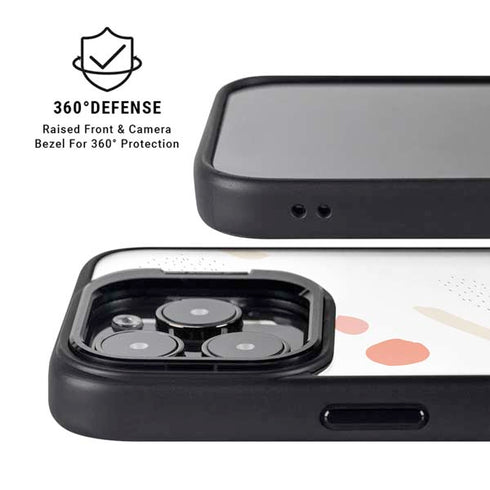 Dots and Dashes iPhone 15 Pro Kickstand Case