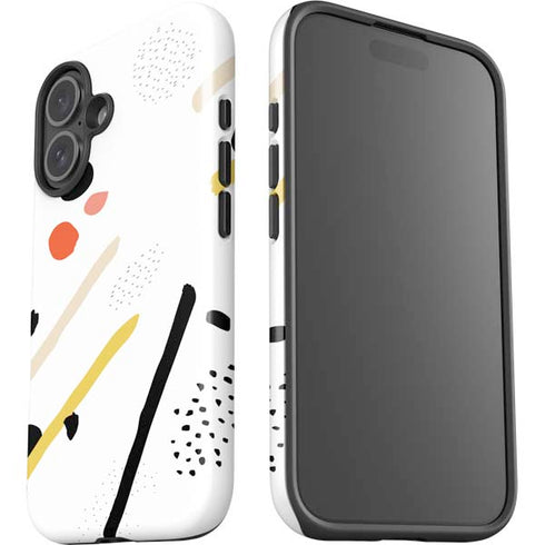 Dots and Dashes iPhone 16 Impact Case