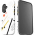 Dots and Dashes iPhone 16 Impact Case