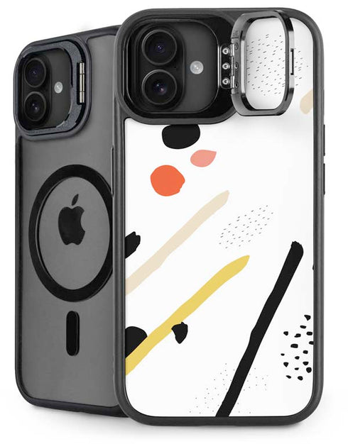 Dots and Dashes iPhone 16 Kickstand Case
