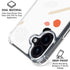 Dots and Dashes iPhone 16 Plus Clear Case