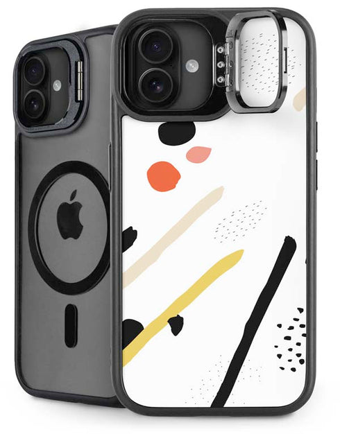 Dots and Dashes iPhone 16 Plus Kickstand Case