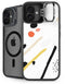 Dots and Dashes iPhone 16 Plus Kickstand Case