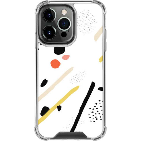 Dots and Dashes iPhone 16 Pro Clear Case