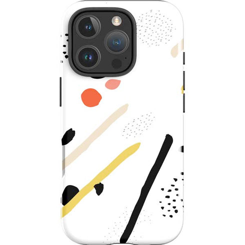 Dots and Dashes iPhone 16 Pro Impact Case