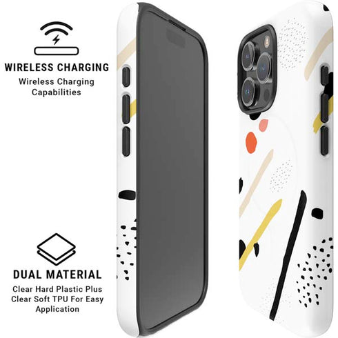 Dots and Dashes iPhone 16 Pro Max Magsafe Impact Case