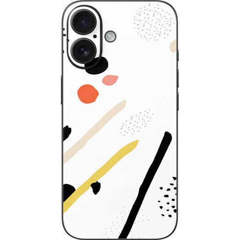Dots and Dashes iPhone 16 Skin