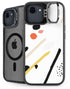 Dots and Dashes iPhone 16e Kickstand Case