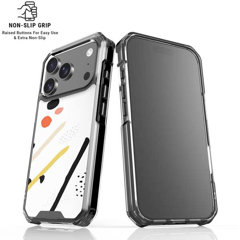 Dots and Dashes iPhone 18 Pro Clear Case