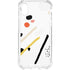 Dots and Dashes iPhone XS Clear Case