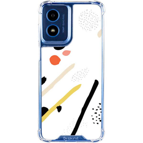 Dots and Dashes Moto G 5G (2024) Clear Case