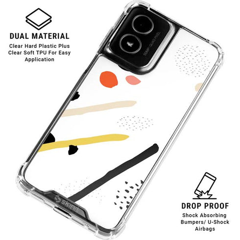 Dots and Dashes Moto G Power 5G (2024) Clear Case