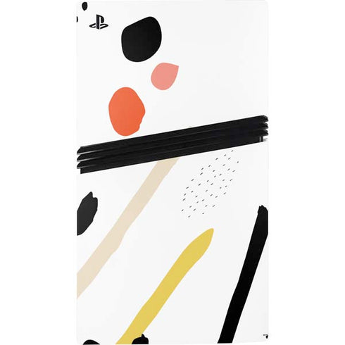 Dots and Dashes PS5 Pro Disk Bundle Skin