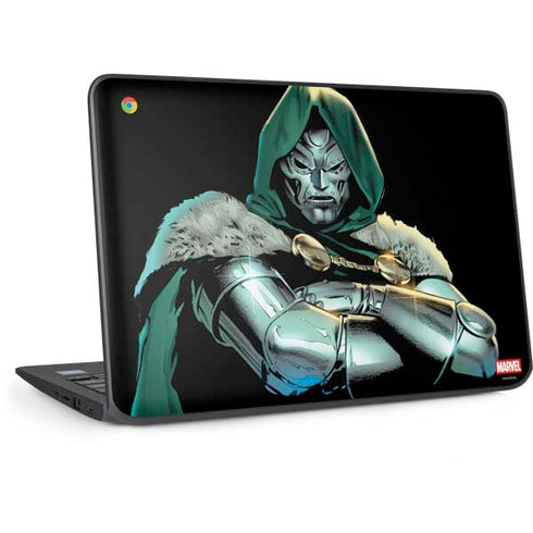 Marvel Dr. Doom HP Chromebook Skin