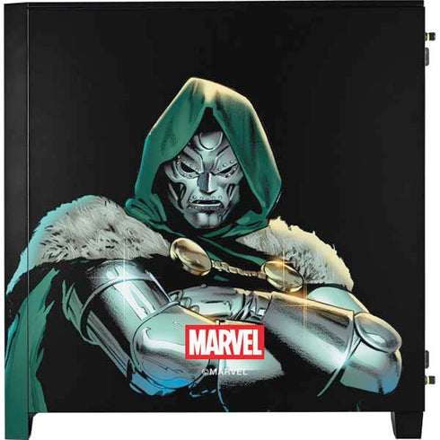 Marvel Dr. Doom Corsair 4000D Tempered Glass Mid-Tower ATX Case Skin