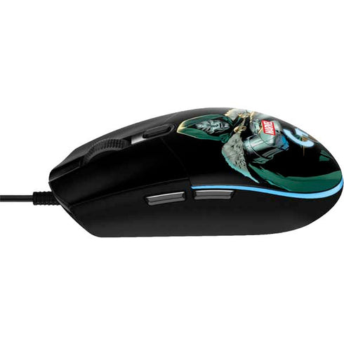 Marvel Dr. Doom G203 Prodigy RGB Wired Gaming Mouse Skin