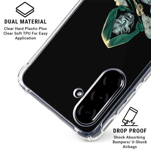 Marvel Dr. Doom Galaxy A36 5G Clear Case