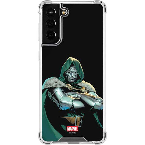Marvel Dr. Doom Galaxy S21 FE Clear Case