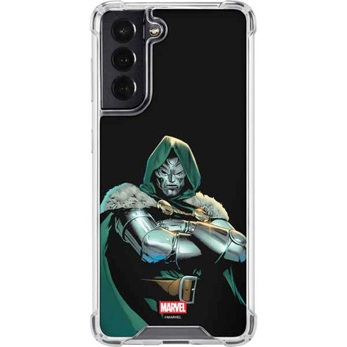 Marvel Dr. Doom Galaxy S22 Clear Case