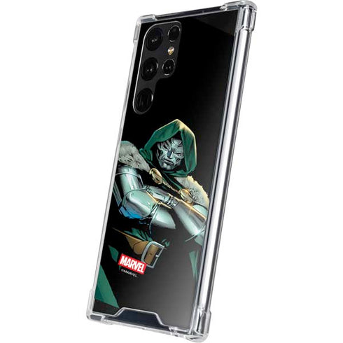 Marvel Dr. Doom Galaxy S22 Ultra Clear Case