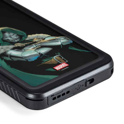 Marvel Dr. Doom Galaxy S23 Plus Waterproof Case