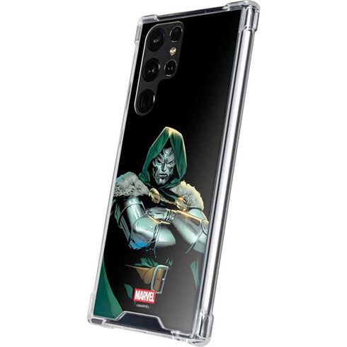 Marvel Dr. Doom Galaxy S23 Ultra Clear Case