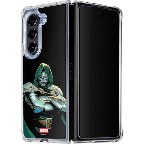 Marvel Dr. Doom Galaxy Z Fold5 5G Clear Case